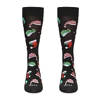 MeMoi Holiday Mens 2 Pair Crew Socks