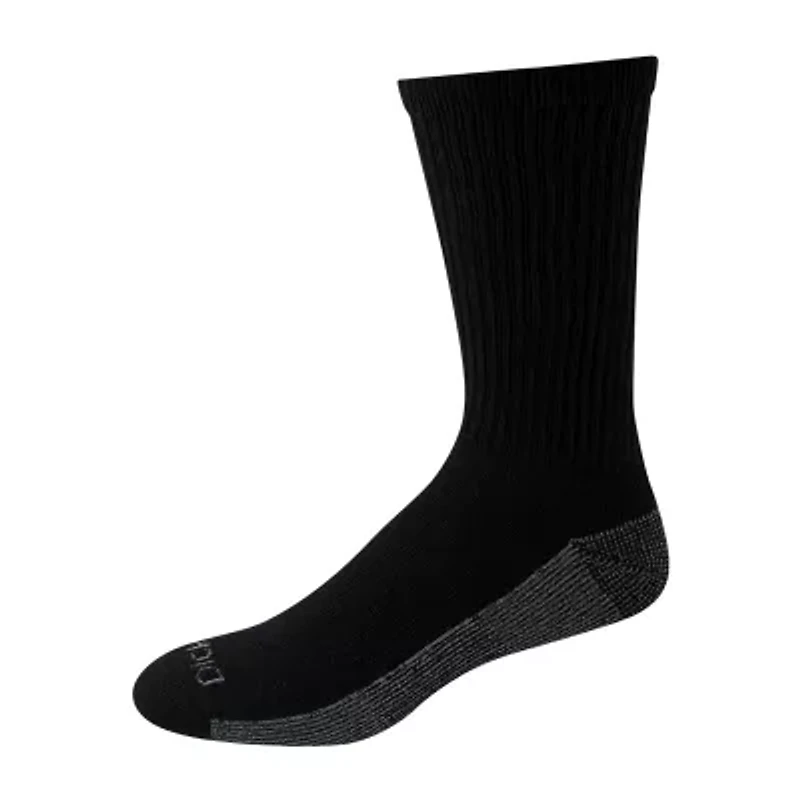 Dickies Dri-Tech Work Mens 6 Pair Crew Socks