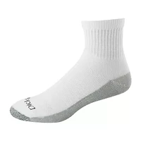 Dickies Dri-Tech Work Mens Multi-Pack 6 Pair Quarter Ankle Socks