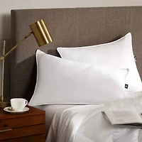 Serta® Down Illusion Medium Density 2-Pack Allergen Barrier Bed Pillow