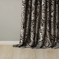 Madison Park Whitman Rod Pocket Light-Filtering Set of 2 Curtain Panel