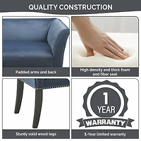 Madison Park Antonio Upholstered Bench