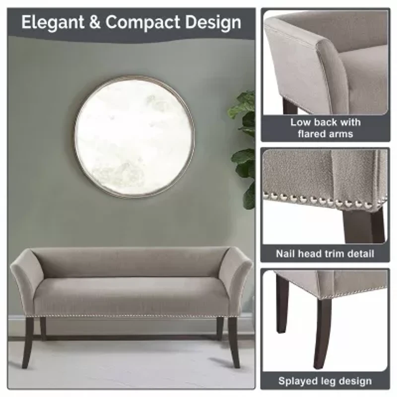 Madison Park Antonio Accent Bench