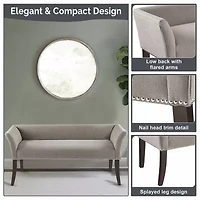 Madison Park Antonio Accent Bench