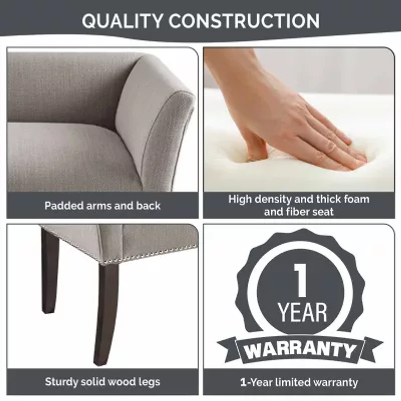 Madison Park Antonio Accent Bench