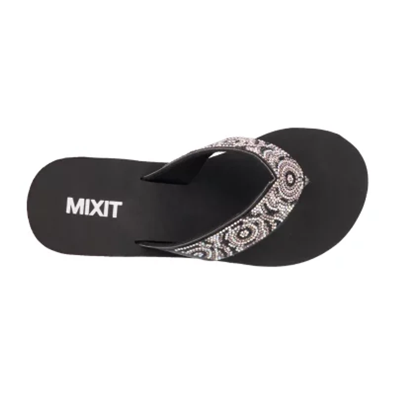 Mixit Womens Rose Wedge Sandals