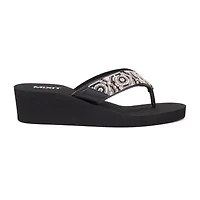 Mixit Womens Rose Wedge Sandals
