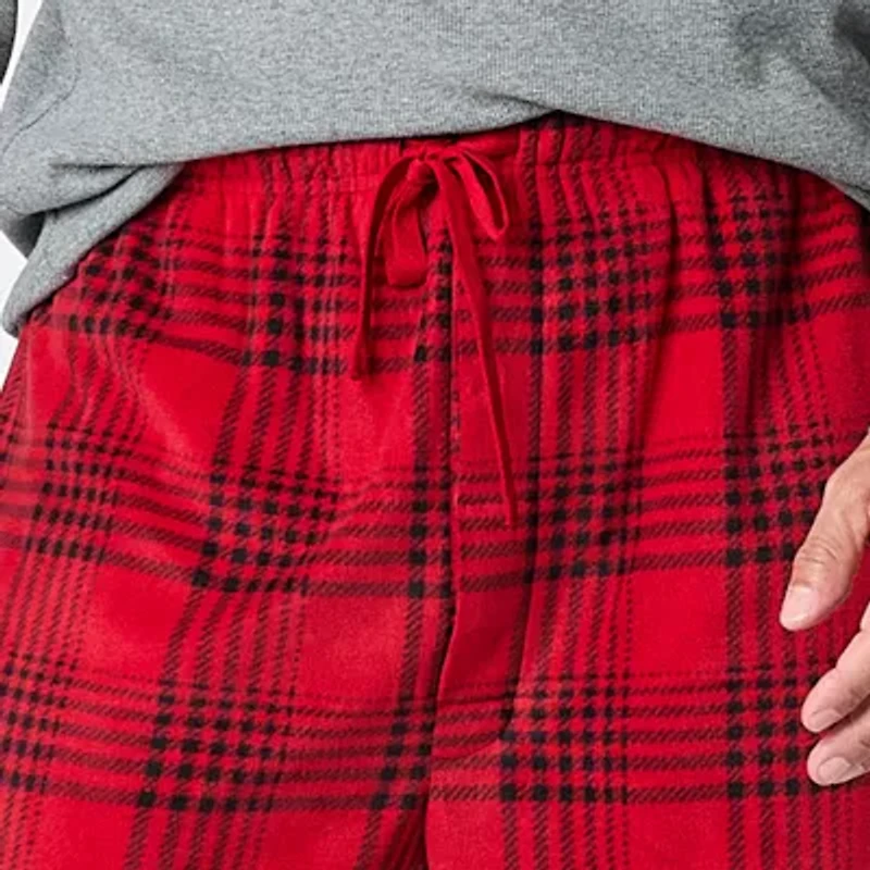 St. John's Bay Mens Microfleece Tall Pajama Pants