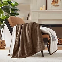 Woolrich Heated Plush To Berber Electric Midweight Blanket