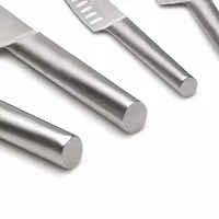 BergHOFF Straight 18/10 Stainless Steel 5-pc. Specialty Knife Set with 3-In-1 Sharpener