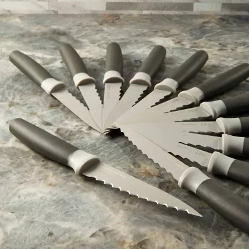BergHOFF Leo Stainless Steel Serrated 12-pc. Knife Set