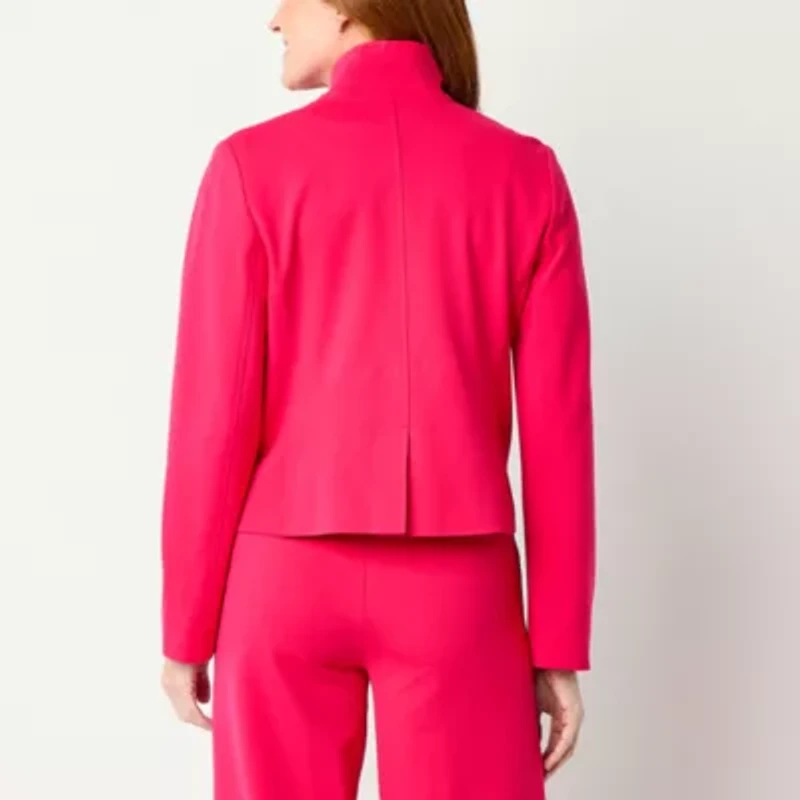 Liz Claiborne Womens Lightweight Cropped Jacket