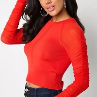 Bold Elements Womens Crew Neck Long Sleeve Pullover Sweater