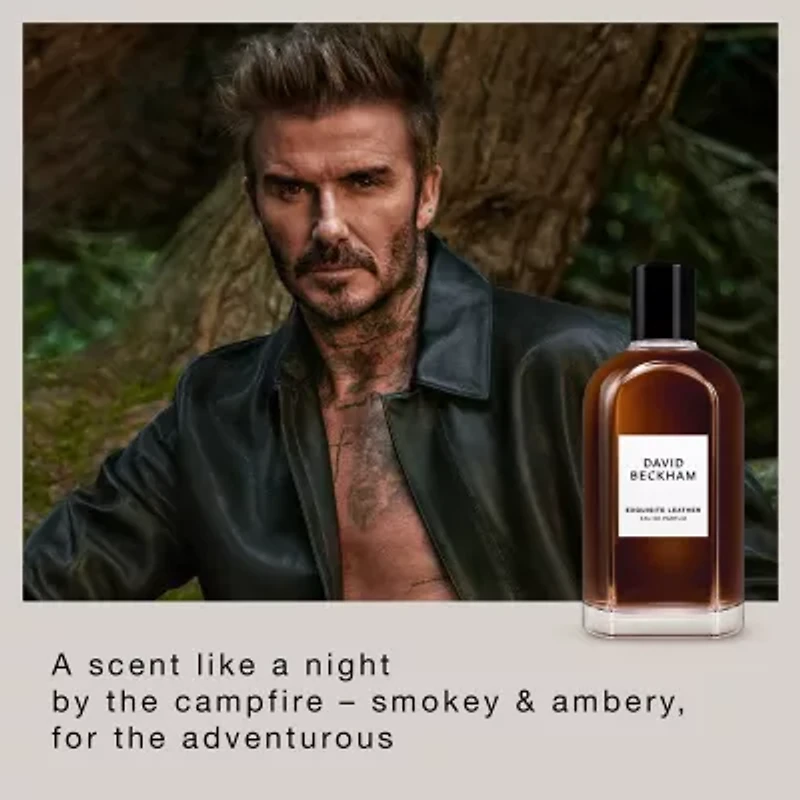 David Beckham Exquisite Leather Eau De Parfum Exclusive to JCPenney
