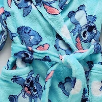 Disney Collection Little & Big Kid Girls Knee Length Long Sleeve Lilo & Stitch Robe