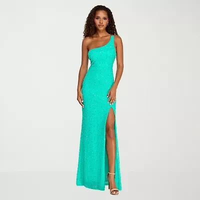 City Triangle Womens Juniors Beaded Cut Outs Sequin Bodycon Dress