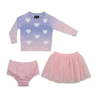Lilt Baby Girls 2-pc. Skirt Set