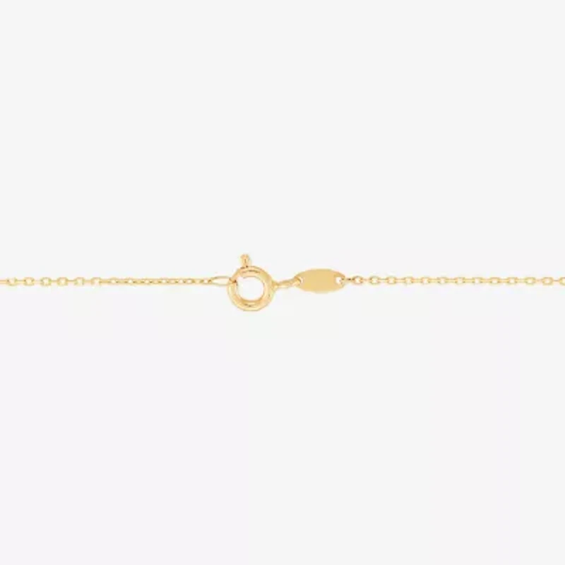 Gold Addiction Womens 10K Gold 18 Inch Chain Necklace