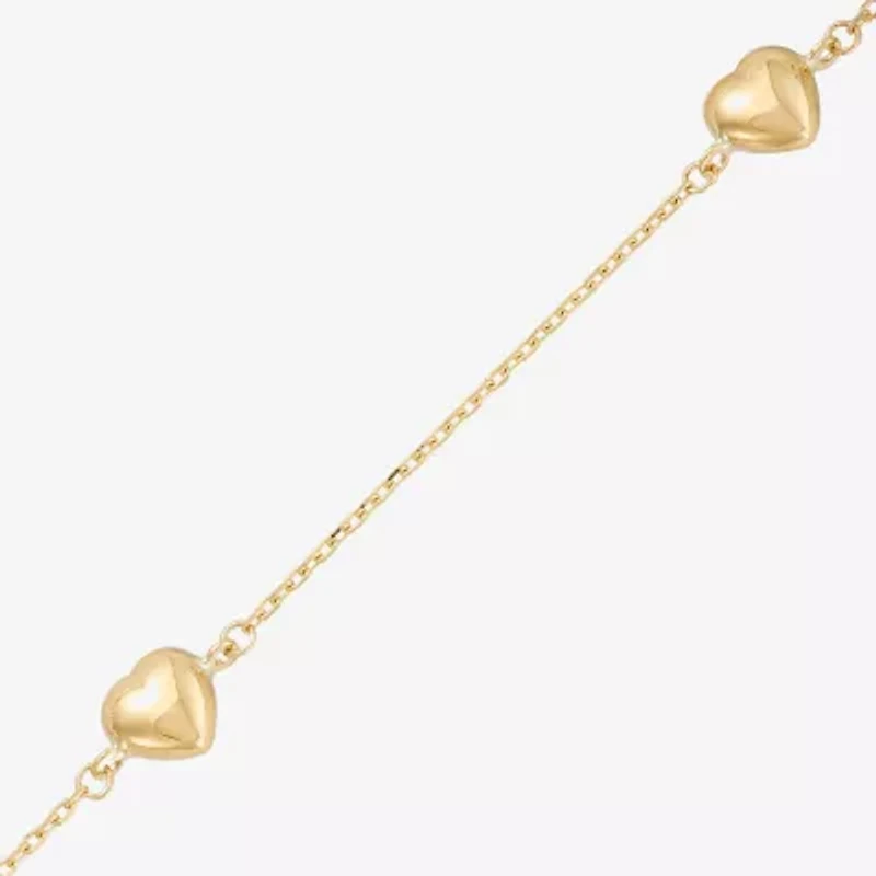 Gold Addiction Womens 10K Gold 18 Inch Chain Necklace