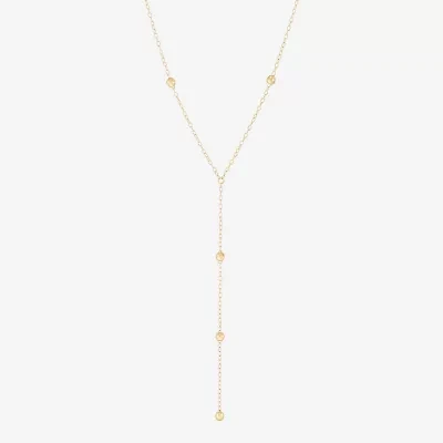 Gold Addiction Womens 10K Gold 18 Inch Y Necklace