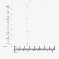 Gold Addiction Womens 10K Gold 18 Inch Y Necklace