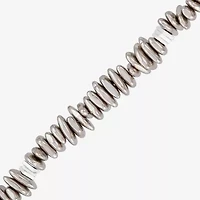 Silpada Silpada Womens White Hematite Sterling Silver 16 Inch Beaded Necklace