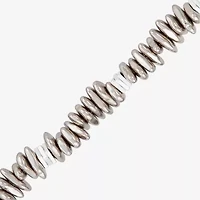 Silpada Silpada Womens Genuine White Hematite Sterling Silver Beaded Bracelet