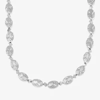 Silpada Silpada Womens White Hematite Sterling Silver 16 Inch Beaded Necklace