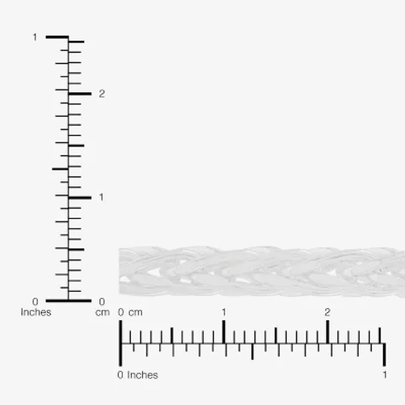 Made in Italy Mens Sterling Silver 22 Inch Wheat Chain Necklace