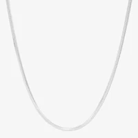 Made in Italy Womens Sterling Silver 30 Inch Snake Chain Necklace