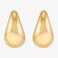 Silver Addiction Womens 14K Gold Over Silver 2 Pair Earring Set