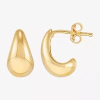 Silver Addiction Womens 14K Gold Over Silver 2 Pair Earring Set