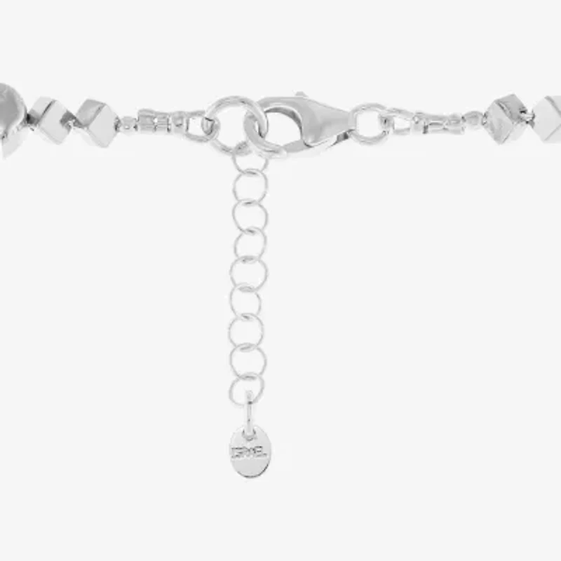 Silpada Silpada Womens Genuine White Hematite Sterling Silver Beaded Bracelet