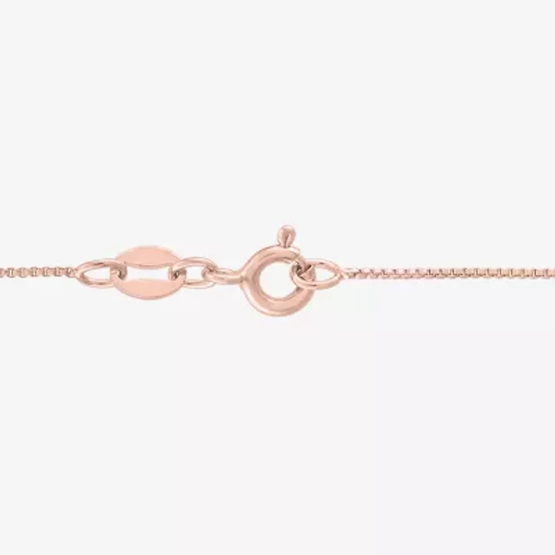 Womens 1/10 CT. T.W. Natural White Diamond Sterling Silver or 14K Gold Over Heart Pendant Necklace