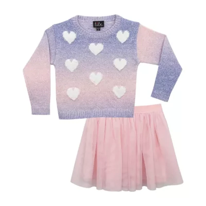 Lilt Toddler Girls 2-pc. Skirt Set
