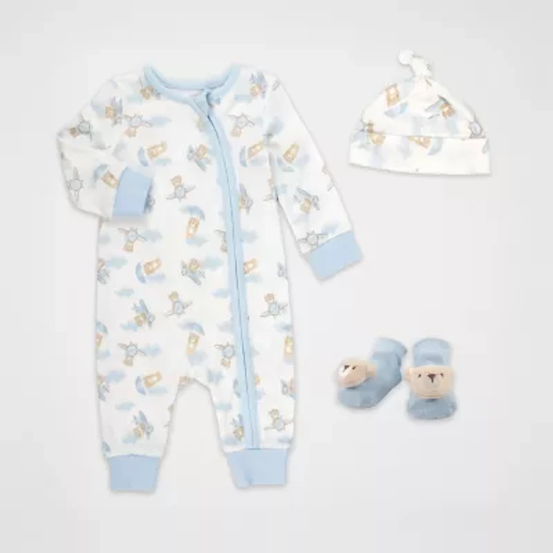 Baby Essentials Boys 4-pc. Clothing Set