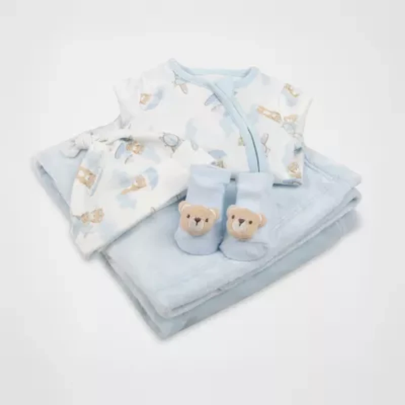 Baby Essentials Boys 4-pc. Clothing Set
