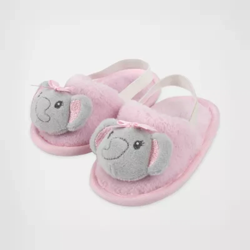 Baby Essentials Baby Girls Knee Length Long Sleeve Robe