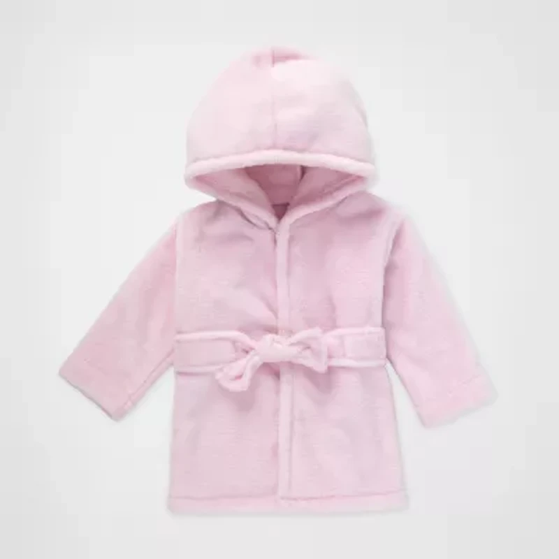 Baby Essentials Baby Girls Knee Length Long Sleeve Robe