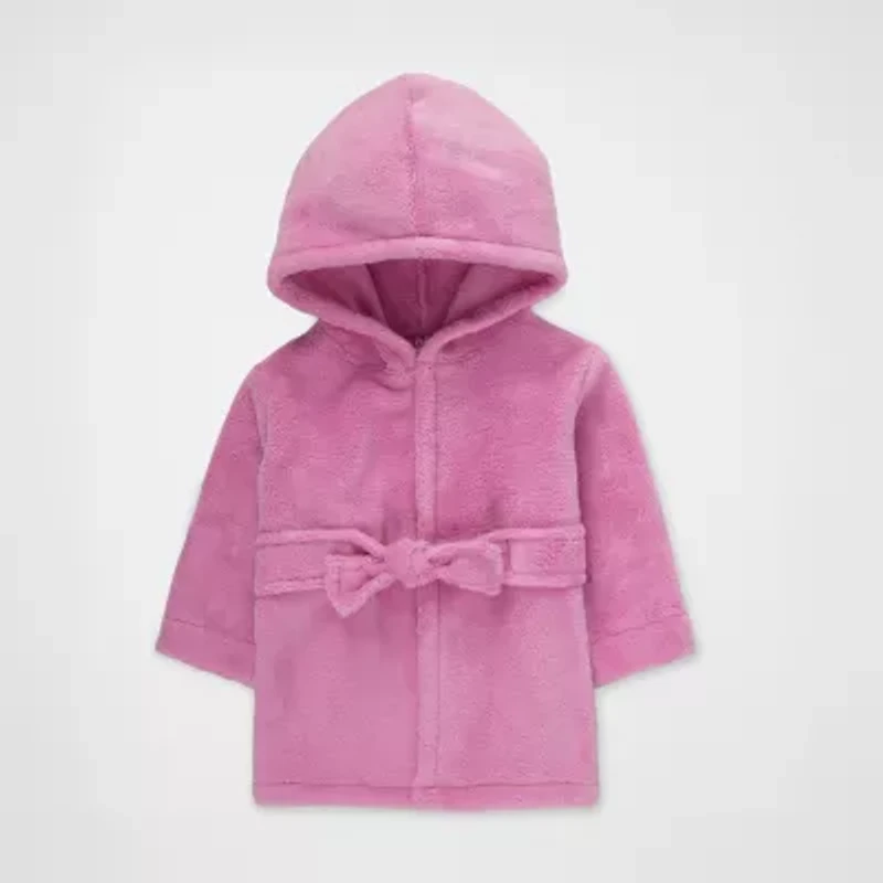 Baby Essentials 0-9 Month Baby Girls Knee Length Long Sleeve Robe