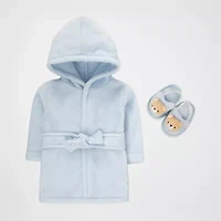 Baby Essentials 0-9 Month Baby Boys Knee Length Long Sleeve Robe