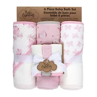 Baby Essentials 6-pc. Hooded Towel