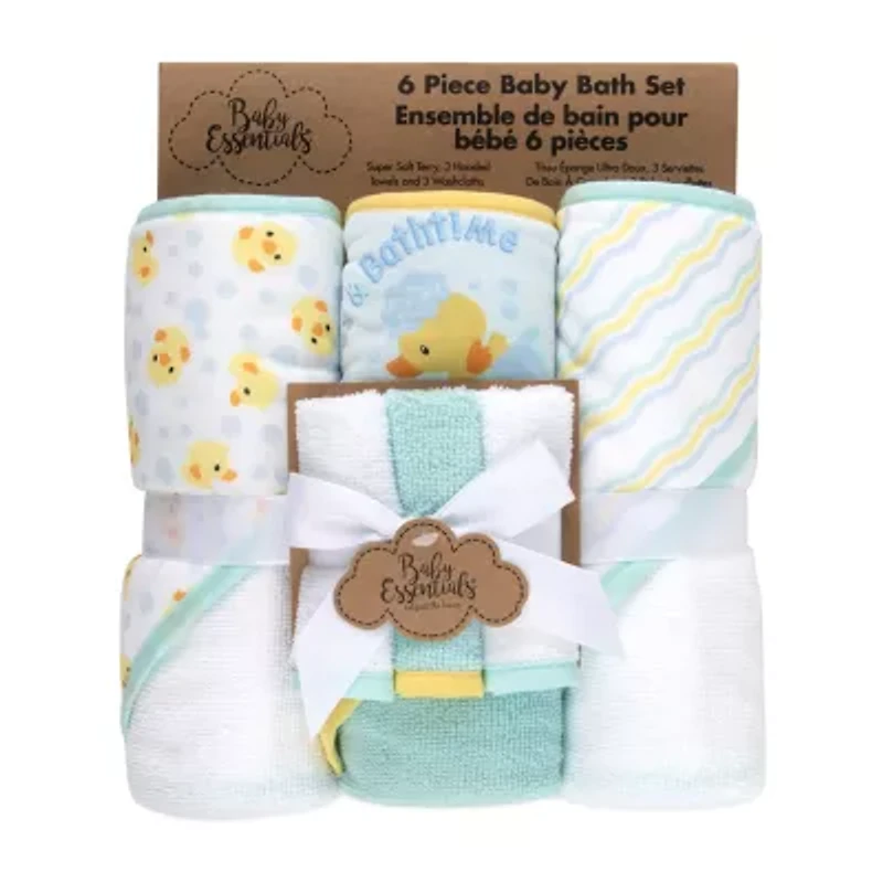 Baby Essentials 6-pc. Hooded Towel