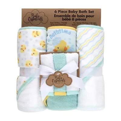 Baby Essentials 6-pc. Hooded Towel