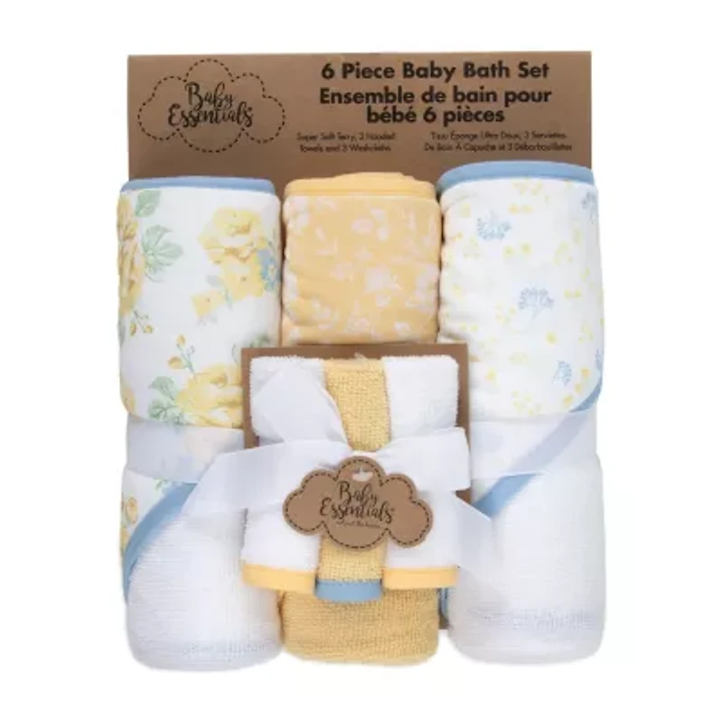 Baby Essentials 6-pc. Floral Bath Towel Set