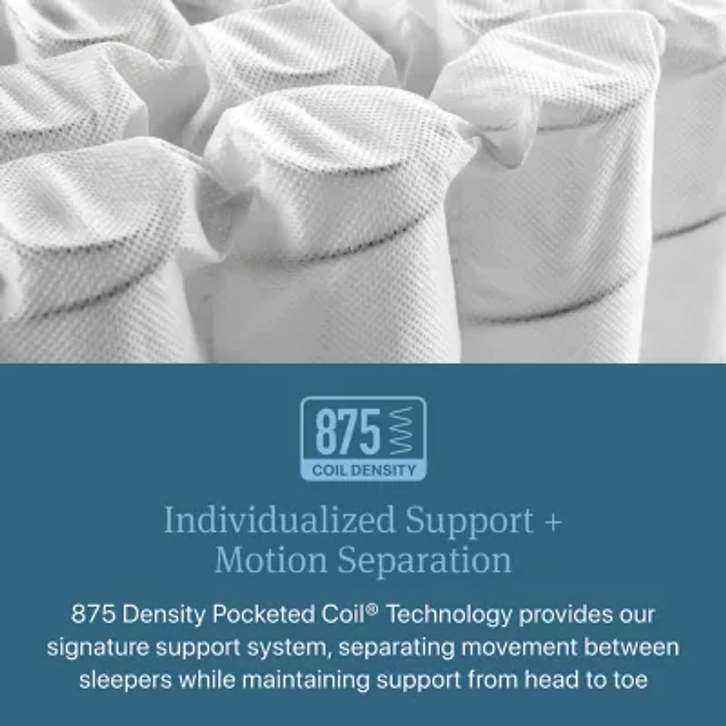 Beautyrest Level One 14.25" Medium Pillow top - Mattress + Box Spring