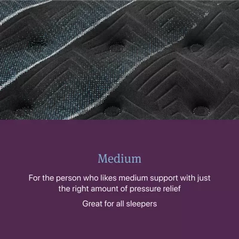 Beautyrest World Class Level Four 15" Medium Tight top - Mattress + Box Spring