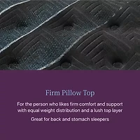 Beautyrest World Class Level Four 16.25" Firm Pillow top - Mattress + Box Spring
