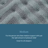 Beautyrest Level One 12.5" Medium Tight top