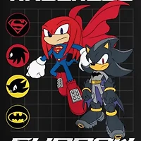 Knuckles Shadow Little & Big Kid Boys Crew Neck Short Sleeve Regular Fit Sonic the Hedgehog Graphic T-Shirt